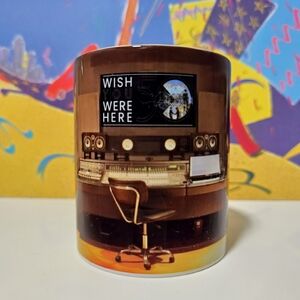 Music Studio Mug with Wish You Were Here Design
